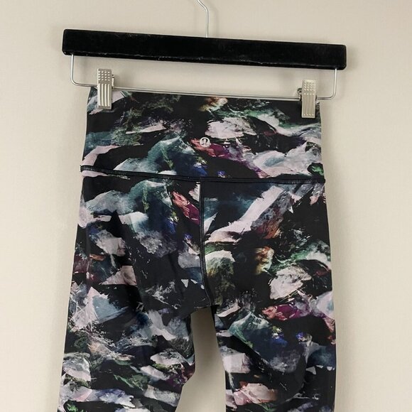 Lululemon Wunder Under High-Rise Tight Glacier Camo Starlight Multi Size 4 - Picture 7 of 7